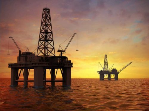 oil rigs
