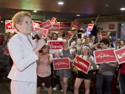 Ontario Premier Kathleen Wynne