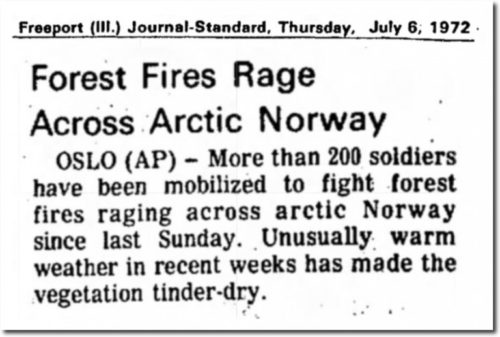 july 1972 fires arctic