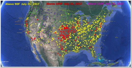 july 31 1917 above 90