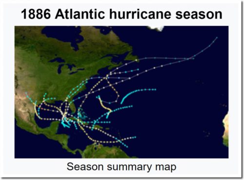 1886 hurricane season