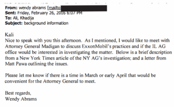 Abrams email