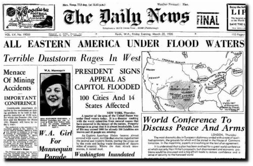 mar 20 1936 eastern america flooded