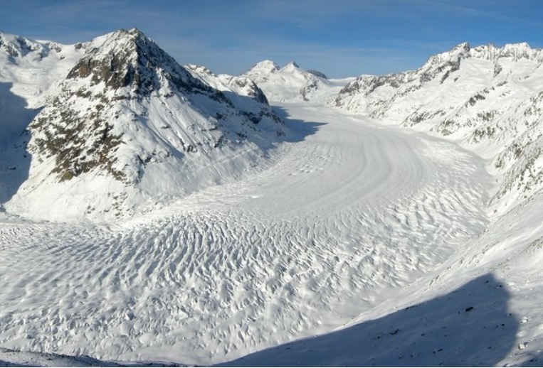 Natural Variations Behind Alpine Glacier Melt