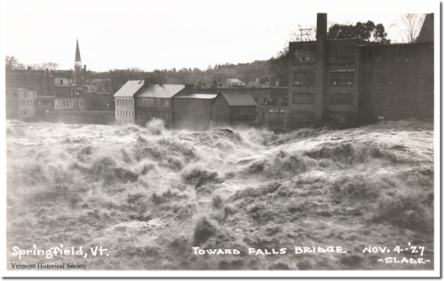 vermont flooding 1927