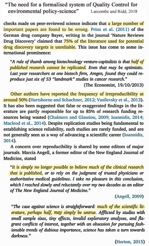 Half-of-Peer-Reviewed-Science-Wrong-Larcombe-Ridd-2018