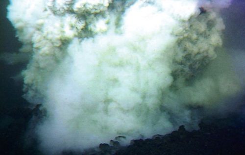 underwater volcano