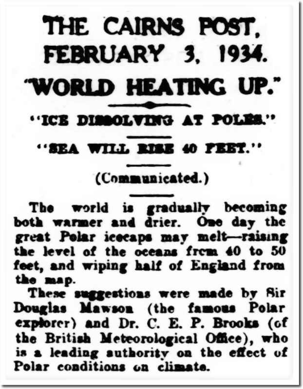 cairns post feb 1934 world heating up