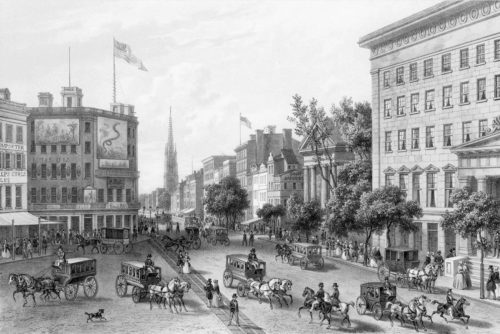 broadway ny 1850