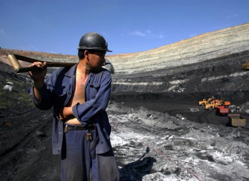 Coal mining in China