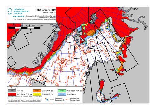 barents sea ice extent 2019 jan31_nis