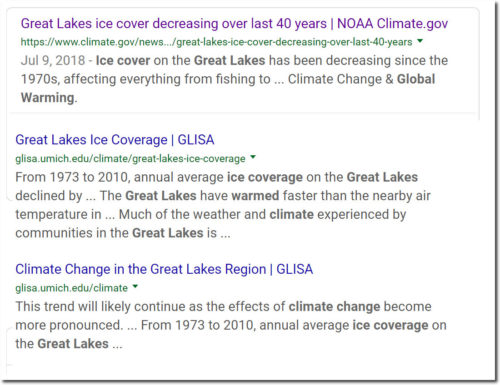 headlines great lakes ice disappearing