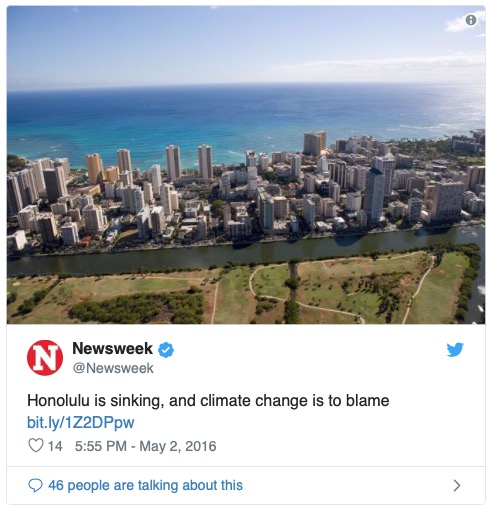newsweek 2016 honolulu sinking
