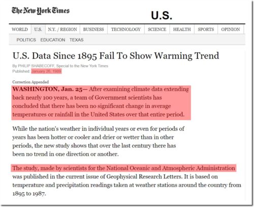 nytimes 1989 no warming