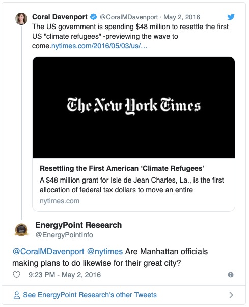 nytimes tweet climate refugees reply