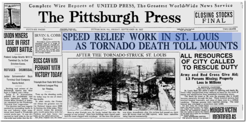 1927 st louis tornado