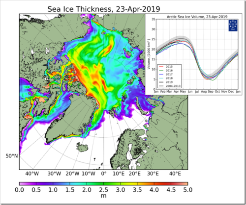 sea ice thickness 4-23-19