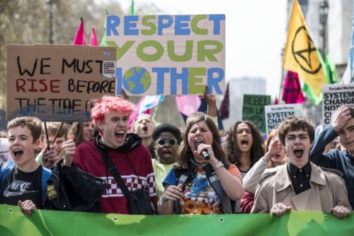 extinction rebellion streets