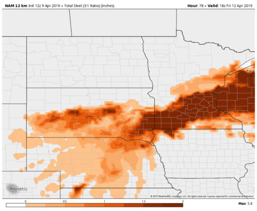 sleet map