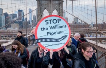 pipeline new york protest