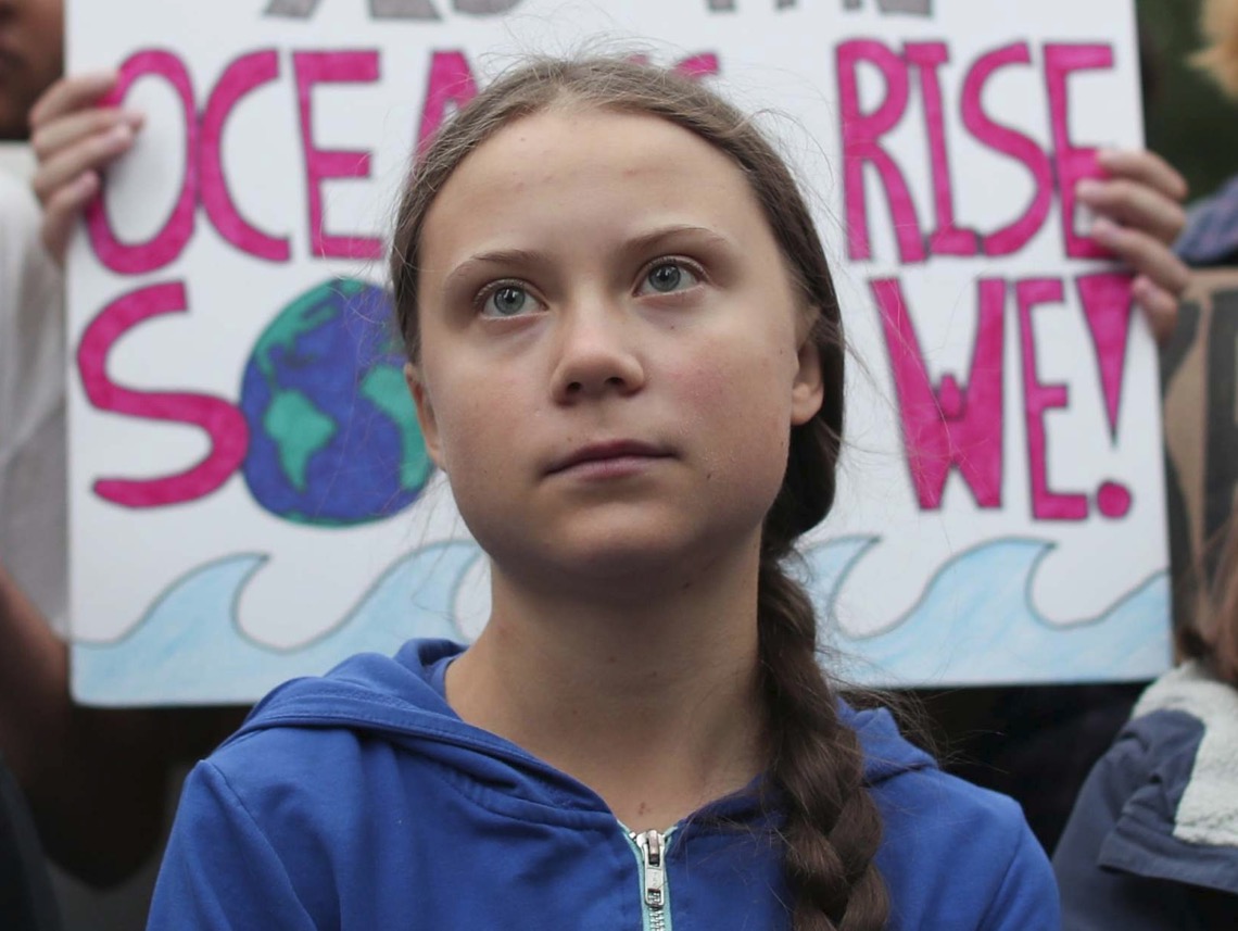 Greta Thunberg protest rally | Climate Change Dispatch1140 x 857