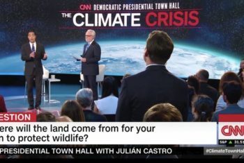 cnn climate town hall castro