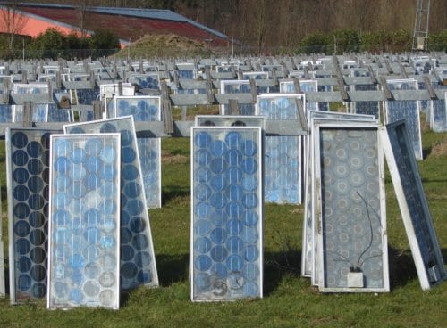 solar panel waste