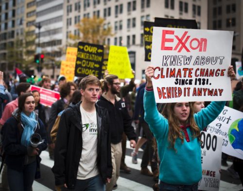 Exxon Knew protesters