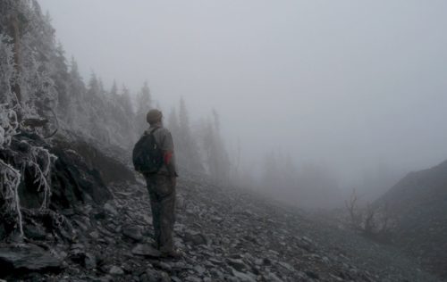 Mountaintop removal in Vermont for a wind farm.