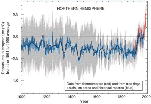 Mann hockey stick erases Medieval Warm Period