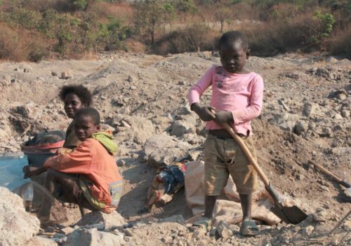 congo children miners