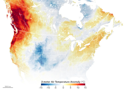 pacific northwest heatwave temperatures