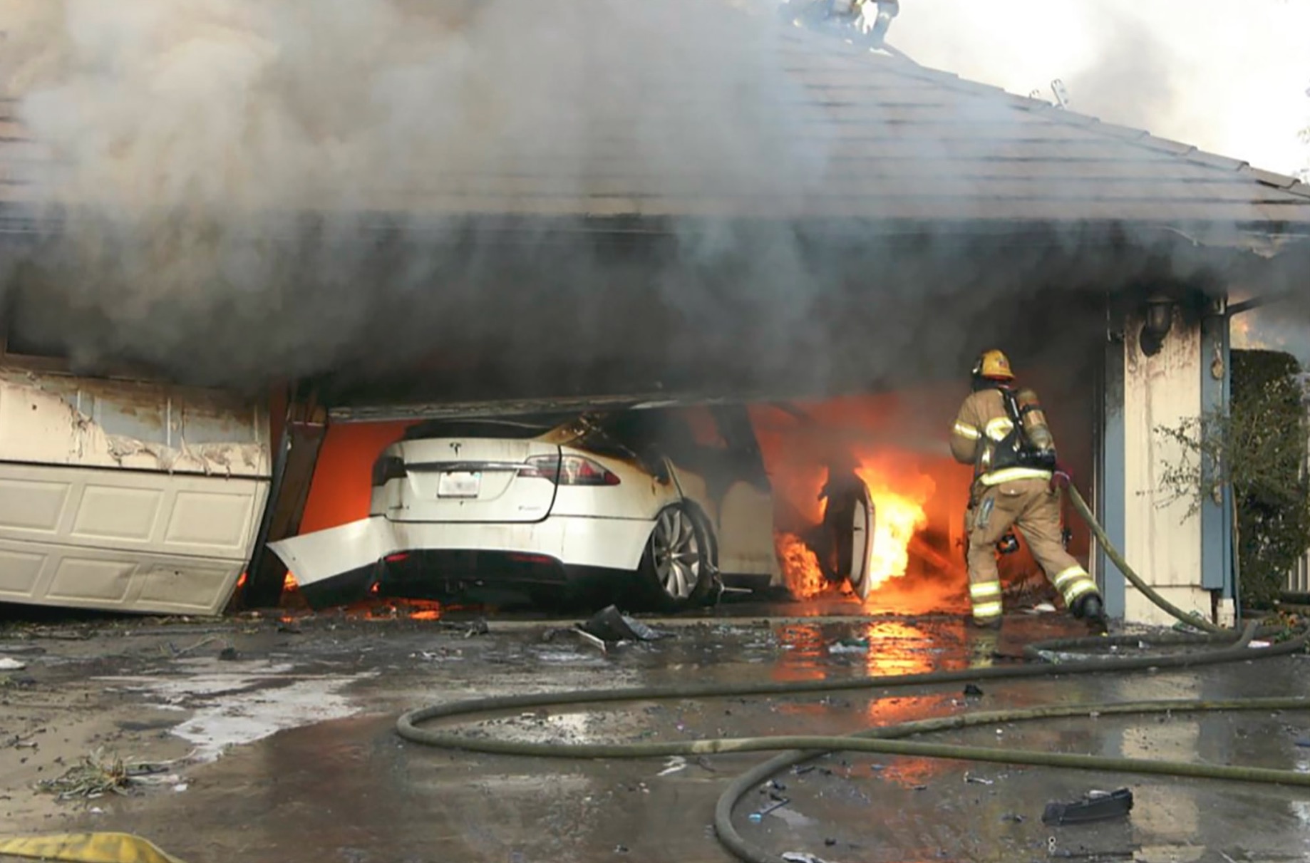 electric-vehicle-charging-sparks-multiple-house-fires-climate-change