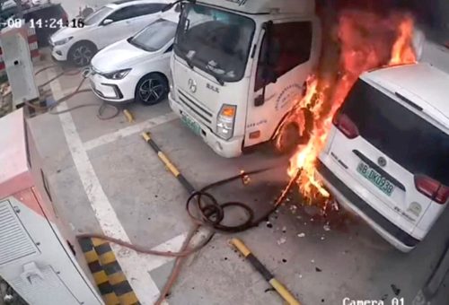 electric car fire charger