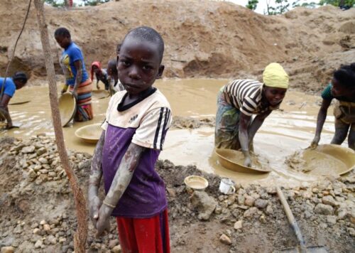 child labor congo