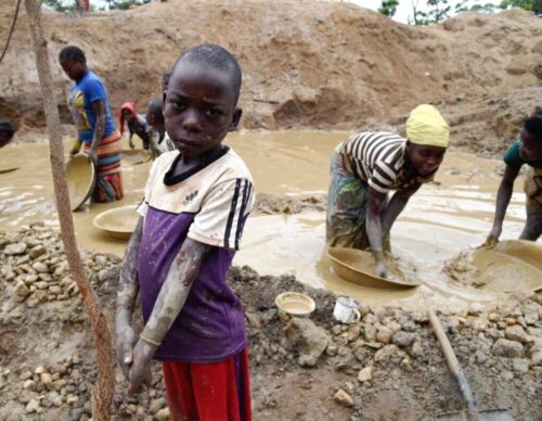 child labor congo