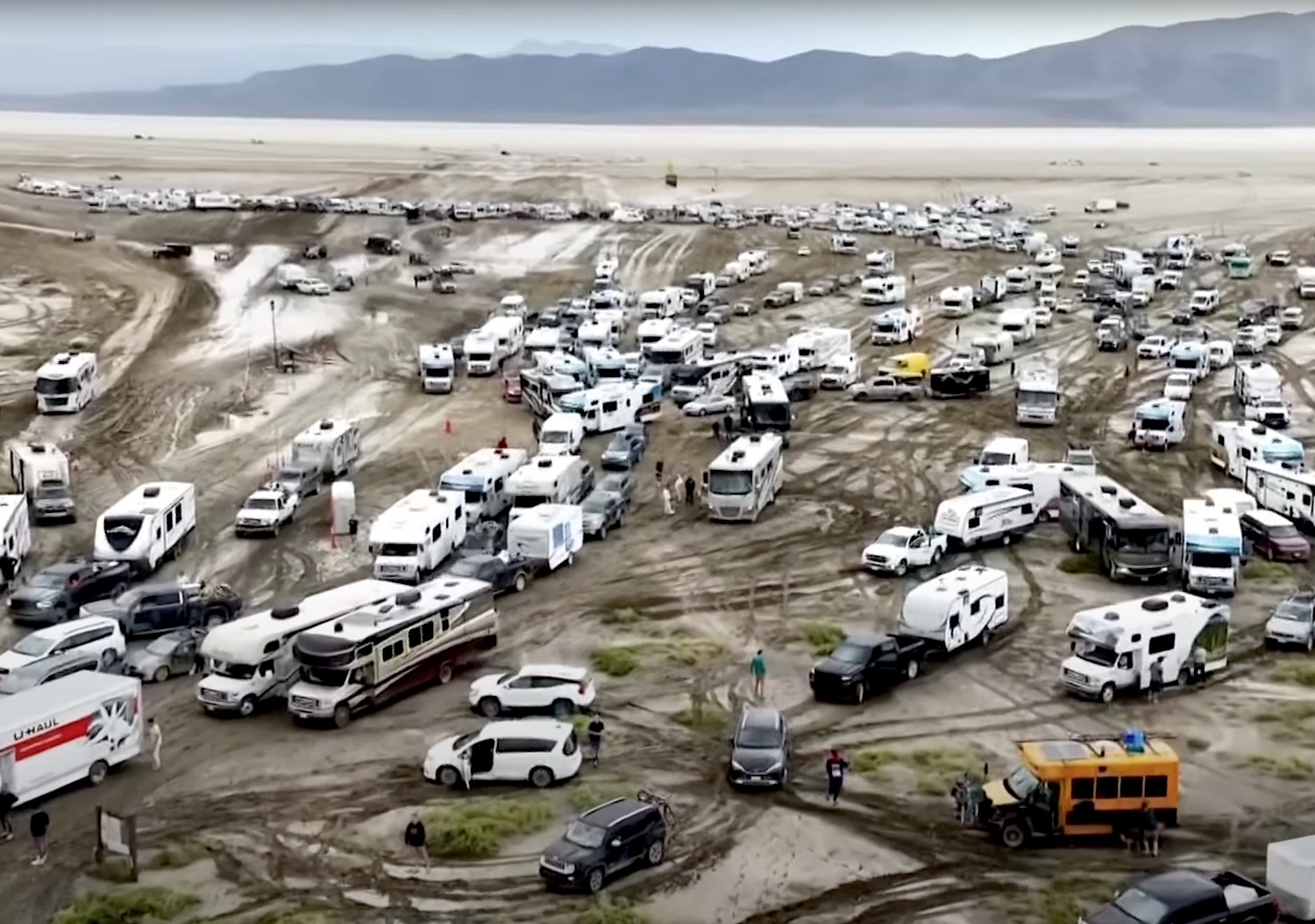 Media Work Overtime To Blame Climate Change For Burning Man Rainstorm