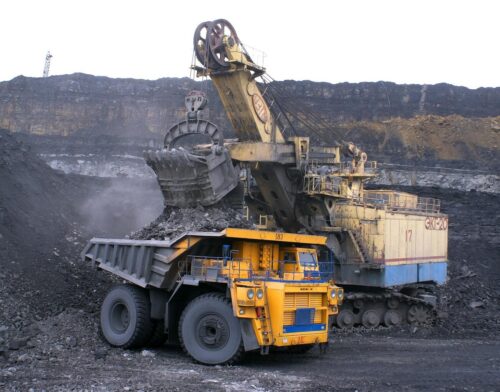 coal mining truck