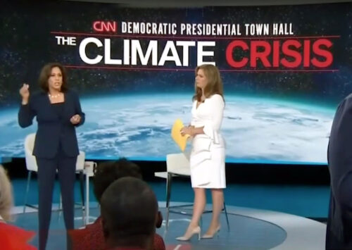 kamala CNN climate townhall