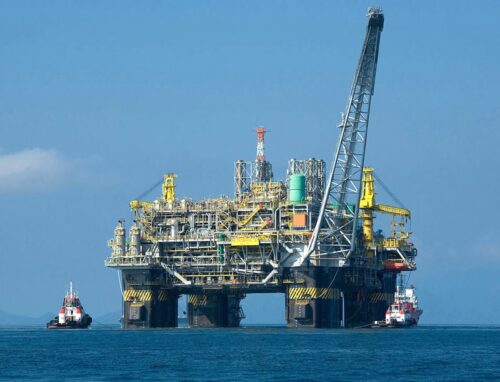 offshore oil rig