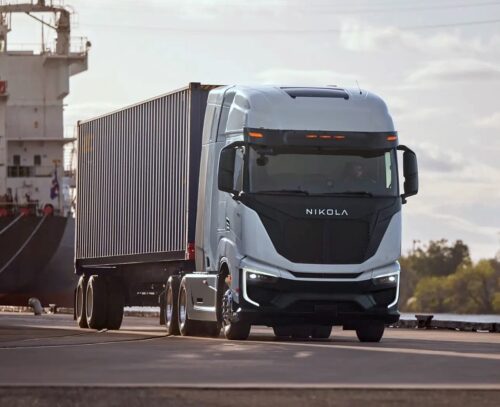 nikola electric truck