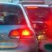 cars stopped