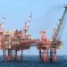 north sea oil rig