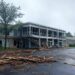 school closed storm damage