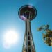 Seattle hot sun