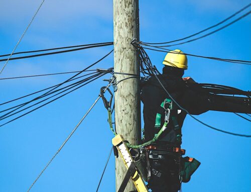 power line worker