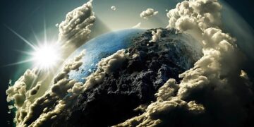 clouds smoke earth