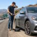 flat tire calif
