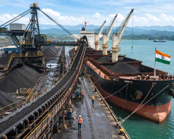 indonesian port india coal ship