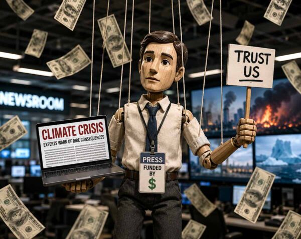 Who’s really paying for climate reporting? puppet media money